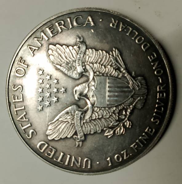 USA 1 dolar 1993, Amerykański Orzeł, 1 oz Ag999 1993 r. 1 szt.